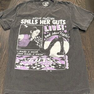 Olivia Rodrigo GUTS Concert Merch Shirt SIZE S